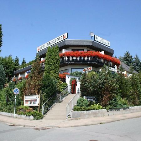 Themen Hotel Terrassen Cafe Bad Münder am Deister Eksteriør billede