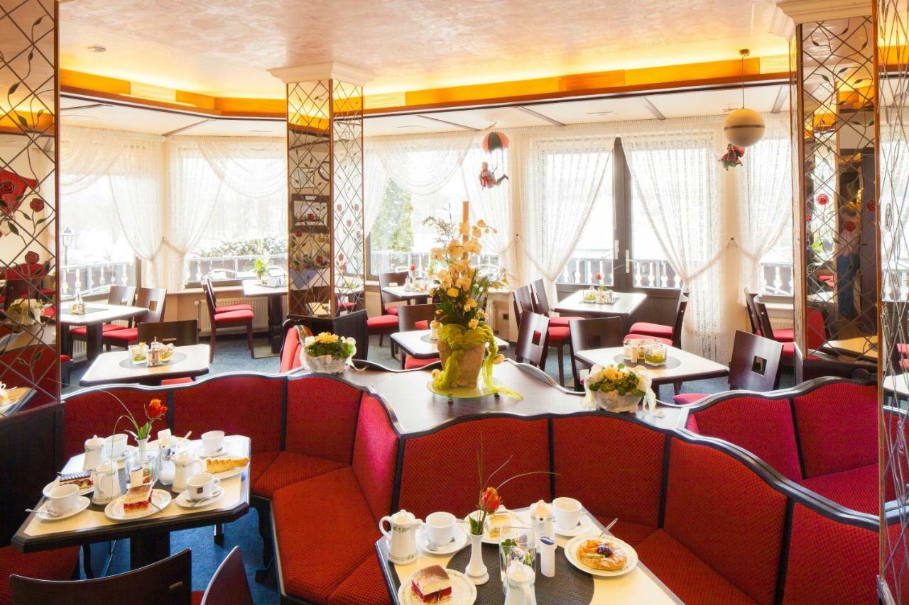 Themen Hotel Terrassen Cafe Bad Münder am Deister Eksteriør billede