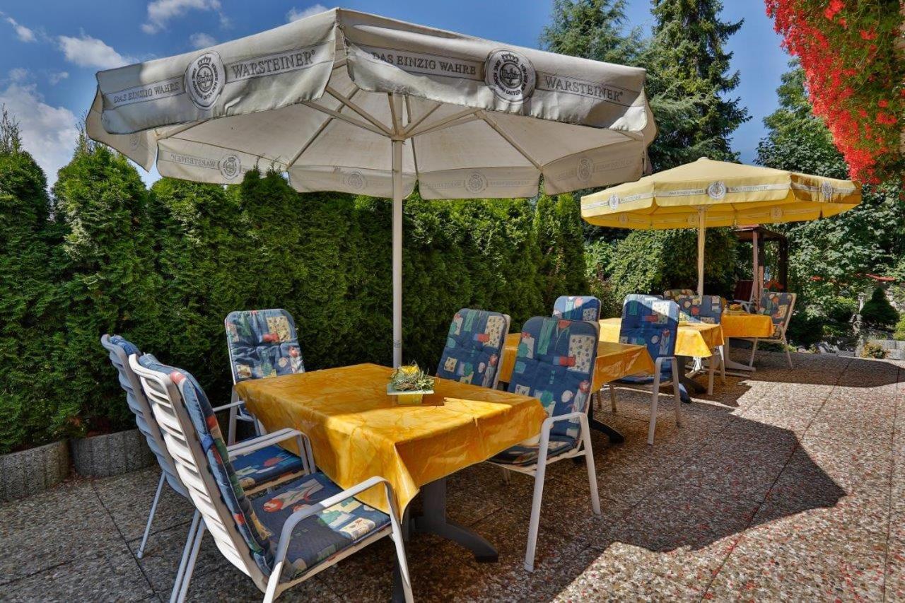 Themen Hotel Terrassen Cafe Bad Münder am Deister Eksteriør billede