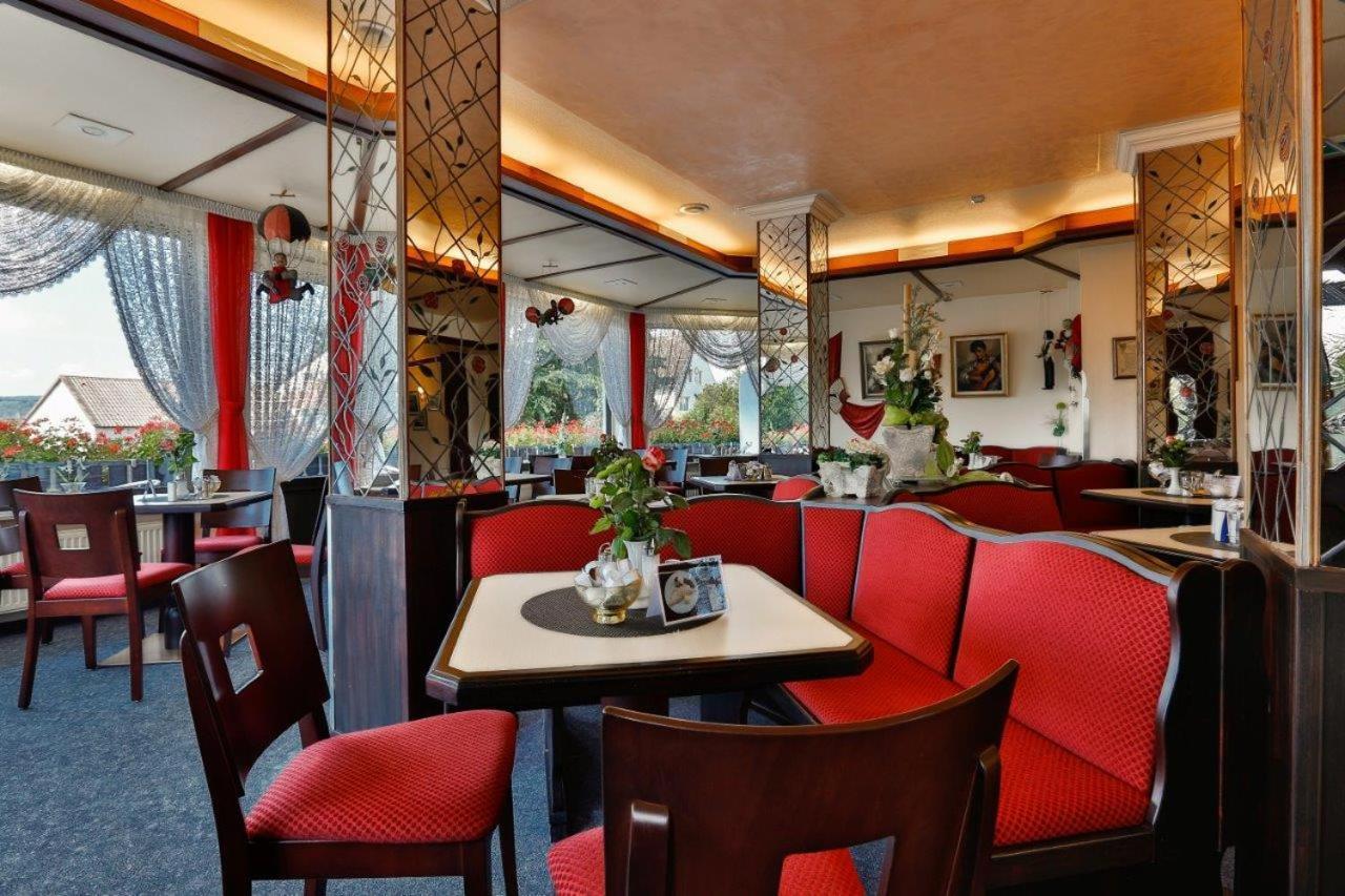 Themen Hotel Terrassen Cafe Bad Münder am Deister Eksteriør billede